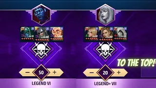 T4 ODIN vs KANG WBL STAGE 50 / T4 CAPTAIN MARVEL vs BLACK SWAN STAGE 20 - Marvel Future Fight