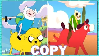 CHEAP COPY of ADVENTURE TIME?