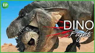 Dinosaur fight: Tarbosaurus vs Ankylosaurus | Learn about dinosaurs | Dino battle | the Dinosaur