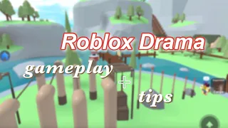 roblox drama gameplay and tips👾| strategies to win every tital drama game 🙈