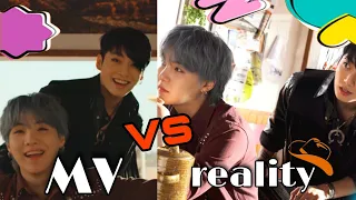 Permission to dance MV VS REALITY