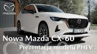 Nowa Mazda CX-60 | Prezentacja Mazdy CX-60 PHEV