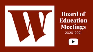 March 18, 2021: Board of Education Meeting