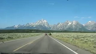 Bush - Wild Horses (Acoustic) Driving To the Grand Tetons