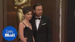 Ewan McGregor and wife Eve Mavrakis arrive at 2014 Oscars - Daily Mail