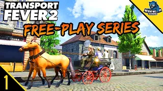 Transport Fever 2 - Ep #01: Getting Started in 1850 [Free Play Series]