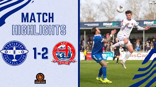 HIGHLIGHTS | SPITFIRES 1-2 AFC FYLDE | Vanarama National League | 10/02/24