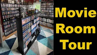 Movie Room Tour 2021 (July)...Blu-ray, DVD, Vinyl, and more
