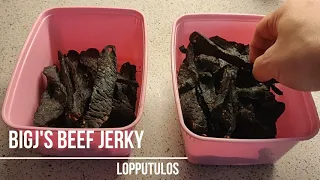 Kuivaliha (Beef Jerky) -ohje