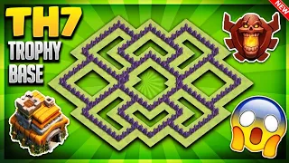 "AMAZING" TOWN HALL 7 (TH7) TROPHY/ DEFENSIVE BASE DESIGN DECEMBER 2018 - Clash Of Clans