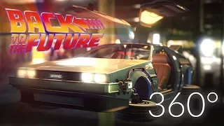 💡 Back to the Future - DeLorean, VR experience [ 360 video 🚨  ] CGI