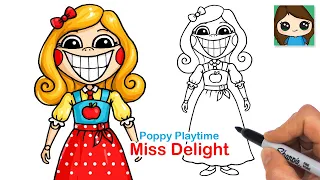 How to Draw Miss Delight | Poppy Playtime