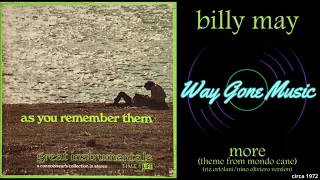 Billy May - More (Theme from 'Mondo Cane') (Riz Ortolani/Nino Oliviero version)