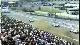Ukyo Katayama: terrible crash at Estoril (1995)