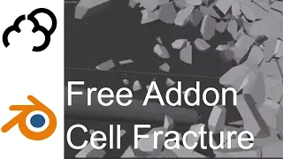 Free Blender Addon - Cell Fracture