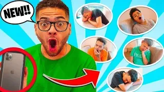 LAST TO USE THEIR PHONE WINS THE IPHONE 11 PRO MAX! - CHALLENGE!