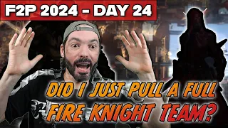 Best Pulls For Fire Knight: HH F2P 2024 Challenge - Day 24