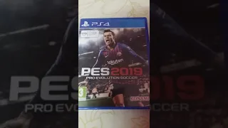 .Pes 2019 unboxing