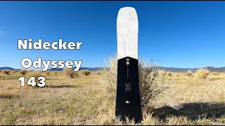 Nidecker Odyssey 2023 Snowboard Review