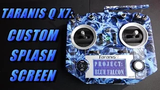 FrSky Taranis Q X7: Custom Startup Screen (splash screen)