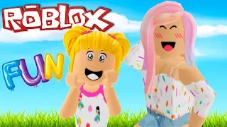 Roblox Adventures with LOL Baby Goldie and Titi Toys Dolls Gaming
