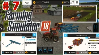 NEW EQUIPMENT IN FARMING SIMULATOR 16 FS 16 NEW CULTIVATOR AND SEEDER