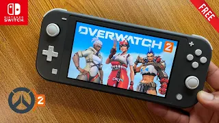 Overwatch 2 Nintendo Switch Lite Gameplay