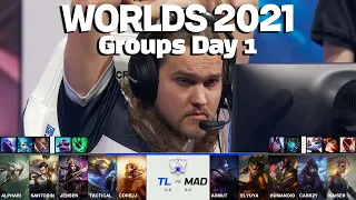 TL vs MAD | Worlds 2021 Groups Day1 (full game)