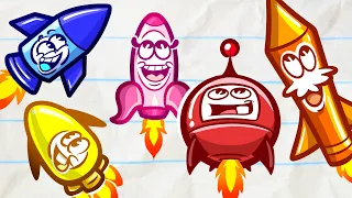 Pencilmate CHILL! | Animated Cartoons Characters | Animated Short Films | Pencilmation