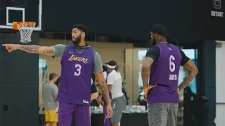 2019 NBA Preseason Tour || Los Angeles Lakers