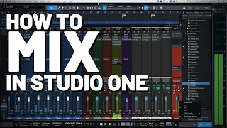 How to Mix in #StudioOne
