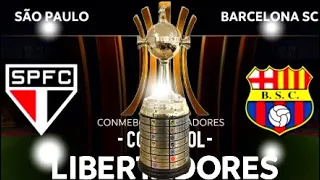 SÃO PAULO x BARCELONA DE GUAYAQUIL - COPA CONMEBOL LIBERTADORES de PÊNALTIS no game EA Sports FC 24