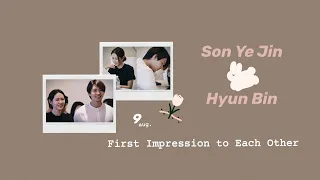 [Eng Sub - 손예진 현빈] Son Ye Jin and Hyun Bin - First Impression to Each Other (협상)