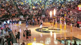 Iowa WBB vs Penn State - starting lineup