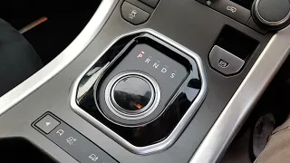 Range Rover Evoque Gearbox Release