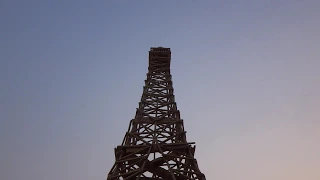 How to make Eiffel tower with matchsticks