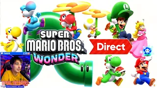 Réaction au Nintendo Direct : Super Mario Bros. WONDER