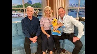 Sooty, Sweep and Richard on This Morning (23-05-2022) Promoting the launch of 'Sooty Land'