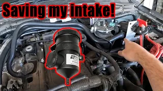 Provent Oil Catch Can Install | NP300 Navara Build