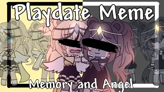 Roblox Piggy AU | Playdate Meme | Memory and Angel | Read description |