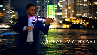 Break My Heart - Dua Lipa ( Violin Cover ) | Ronny Moreno