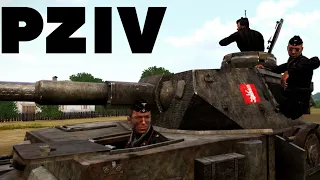 Pz-IV vs КВ-1. Red Bear Iron Front ArmA 3