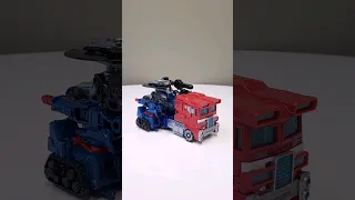 Quick tutorial: Siege Optimus Prime merged with Cog (Transformers MOC like Lego)