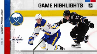 Sabres @ Capitals 1/3 | NHL Highlights 2023