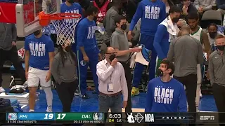 NBA refs hilariously call in Boban Marjanović (7'3) to fix the rim after they notice it's curved