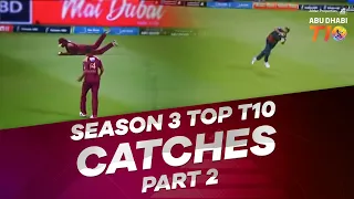 Top T10 Catches Part 2 I Season 3 I Aldar Properties Abu Dhabi T10 I 2019