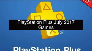 PlayStation Plus July 2017 Games