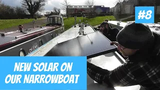 #8 Upgrading the Solar on our narrowboat