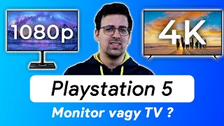 PS5 mellé Gamer Monitor vagy 4K TV?