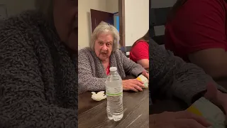 Granny has a good excuse why she don’t want to drink water #Granny #BadGranny #drinkwater